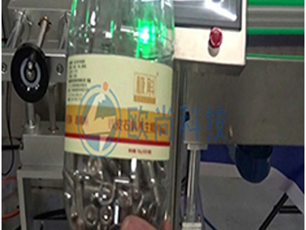 （視頻）三款塑料圓瓶自動雙側(cè)面貼標(biāo)機AS-S05