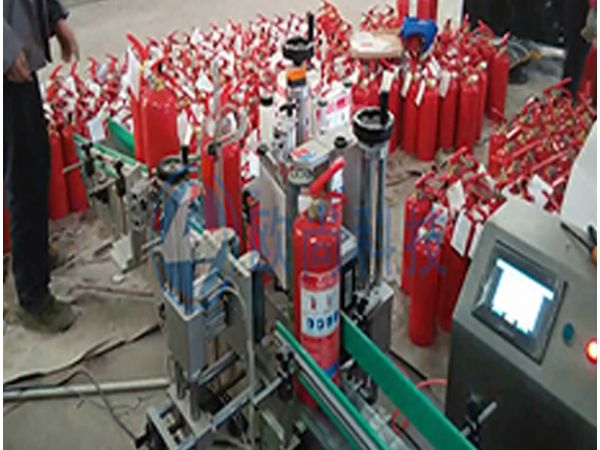 （視頻）消防滅火器貼標機AS-C02